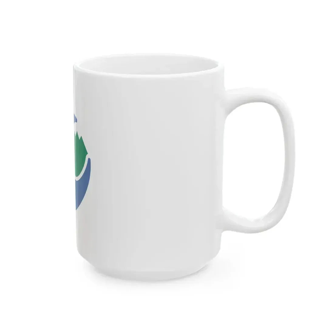 Flag of Tomioka Gunma (Japan) White Coffee Mug - Go Mug Yourself
