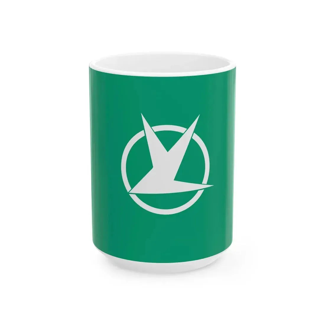 Flag of Tomisato Chiba (Japan) White Coffee Mug 15oz - Go Mug Yourself