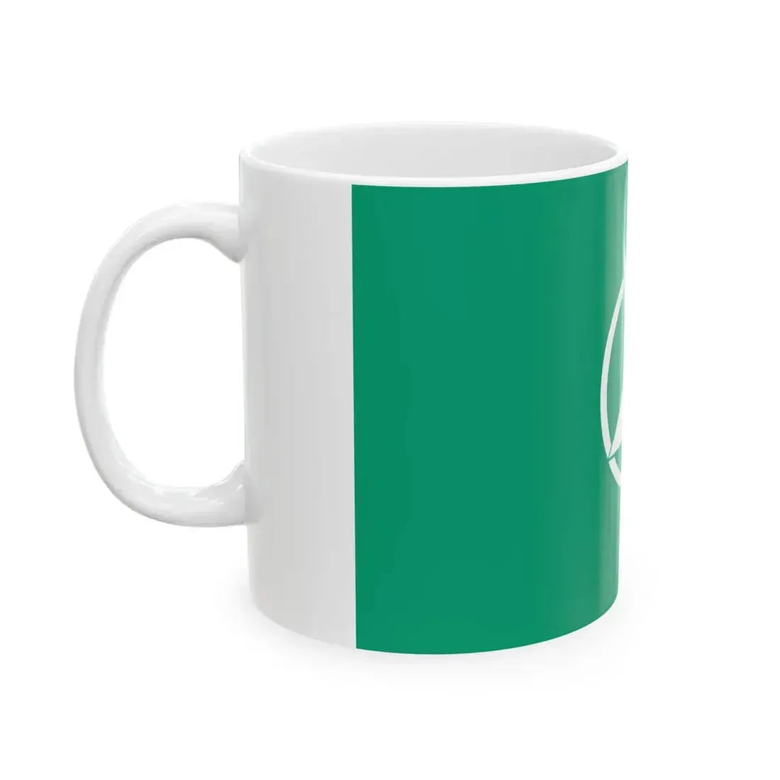 Flag of Tomisato Chiba (Japan) White Coffee Mug - Go Mug Yourself