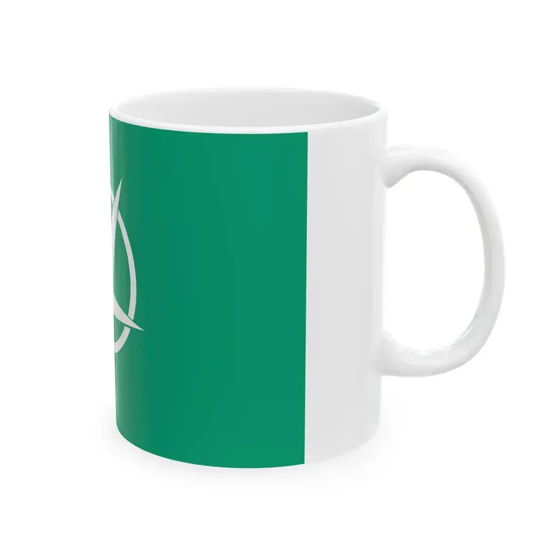 Flag of Tomisato Chiba (Japan) White Coffee Mug - Go Mug Yourself
