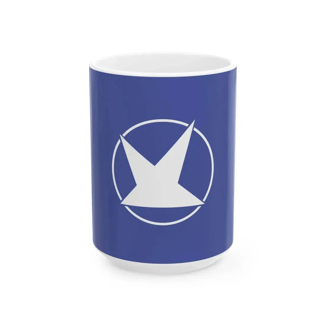 Flag of Tomiya Miyagi (Japan) White Coffee Mug 15oz - Go Mug Yourself