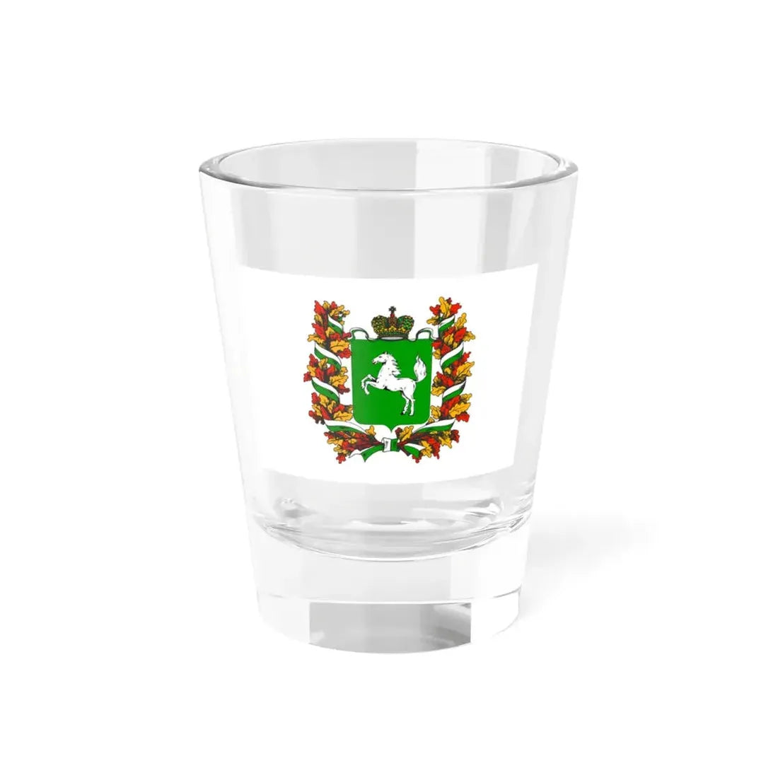 Flag of Tomsk Oblast Russia - Shot Glass 1.5oz 1.5oz - Go Mug Yourself