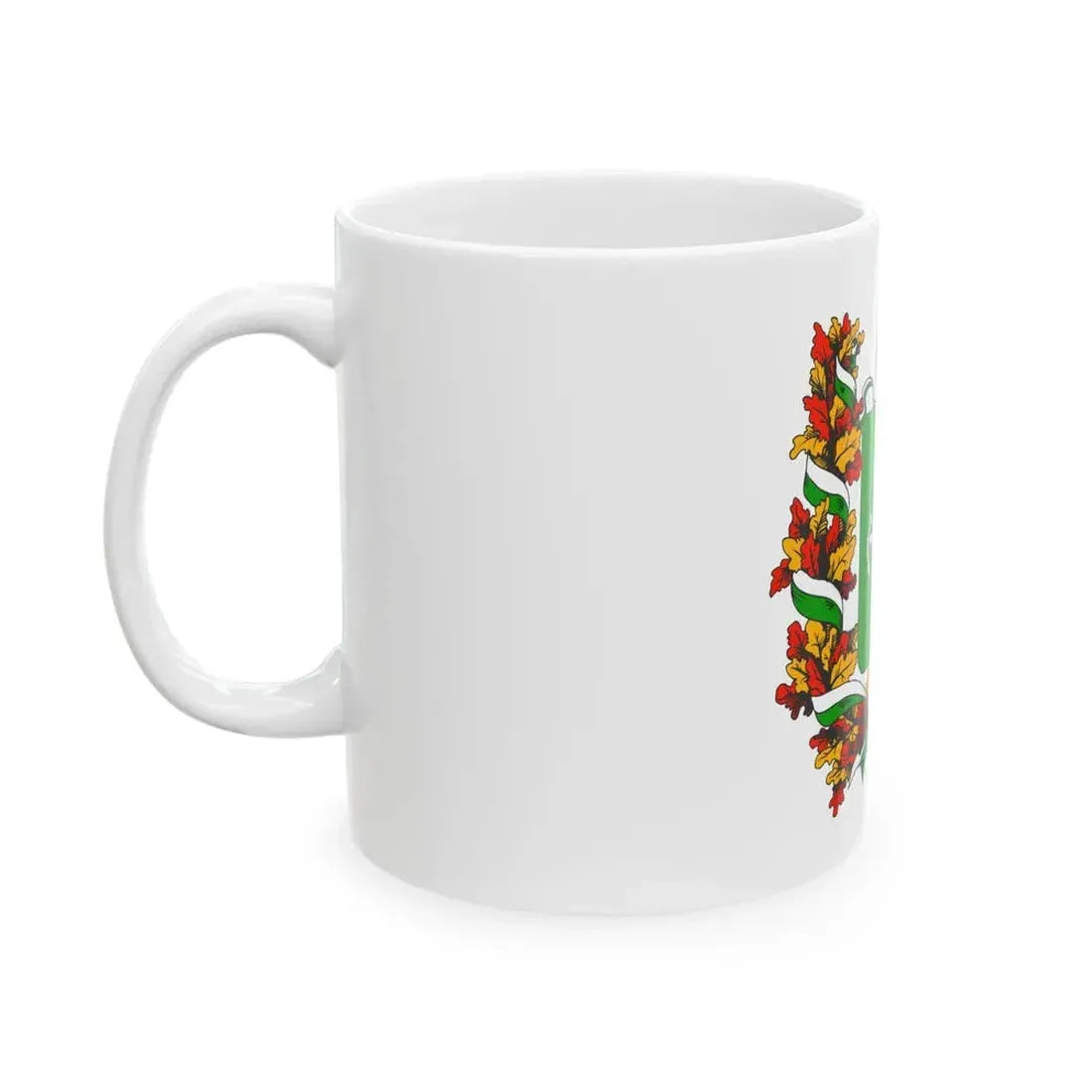 Flag of Tomsk Oblast Russia - White Coffee Mug - Go Mug Yourself