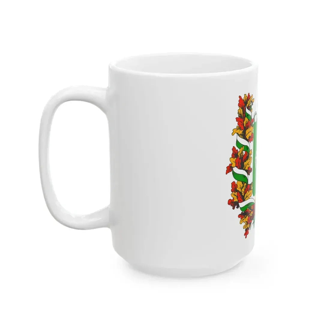 Flag of Tomsk Oblast (Russia) White Coffee Mug - Go Mug Yourself