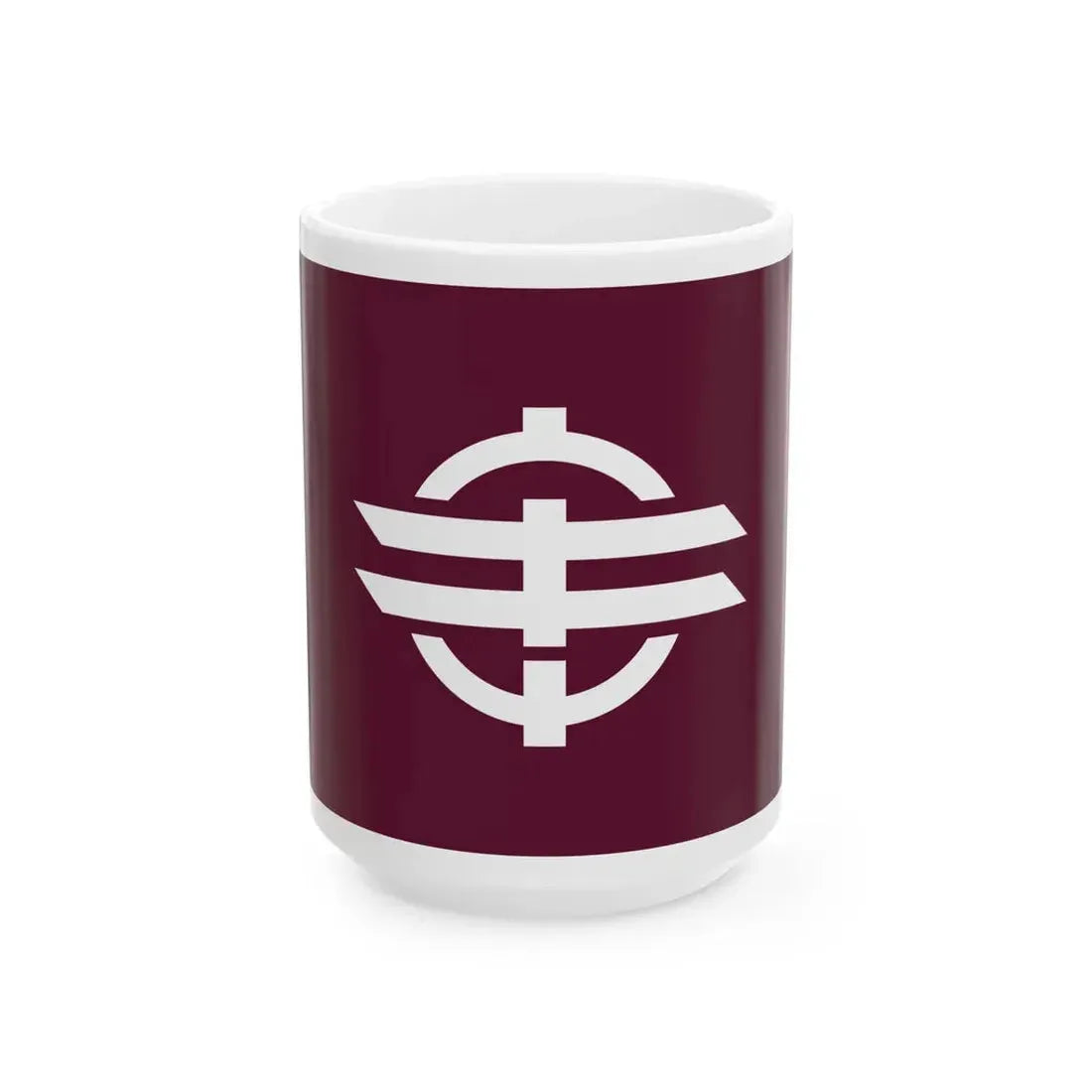 Flag of Tonaki Okinawa (Japan) White Coffee Mug 15oz - Go Mug Yourself