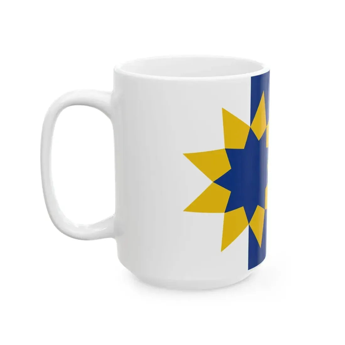 Flag of Topeka Kansas (United States) White Coffee Mug - Go Mug Yourself