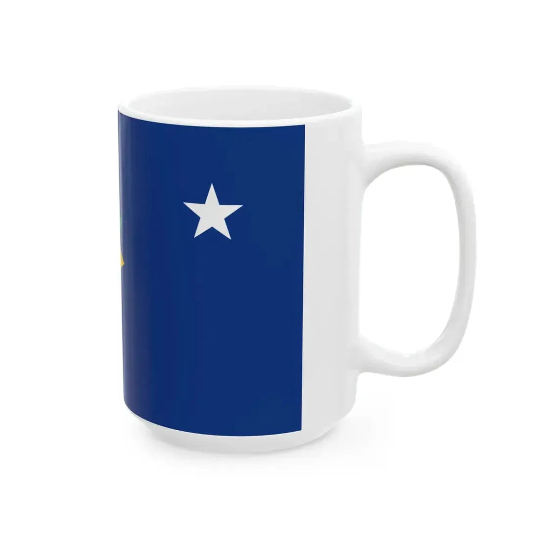 Flag of Topeka Kansas (United States) White Coffee Mug - Go Mug Yourself