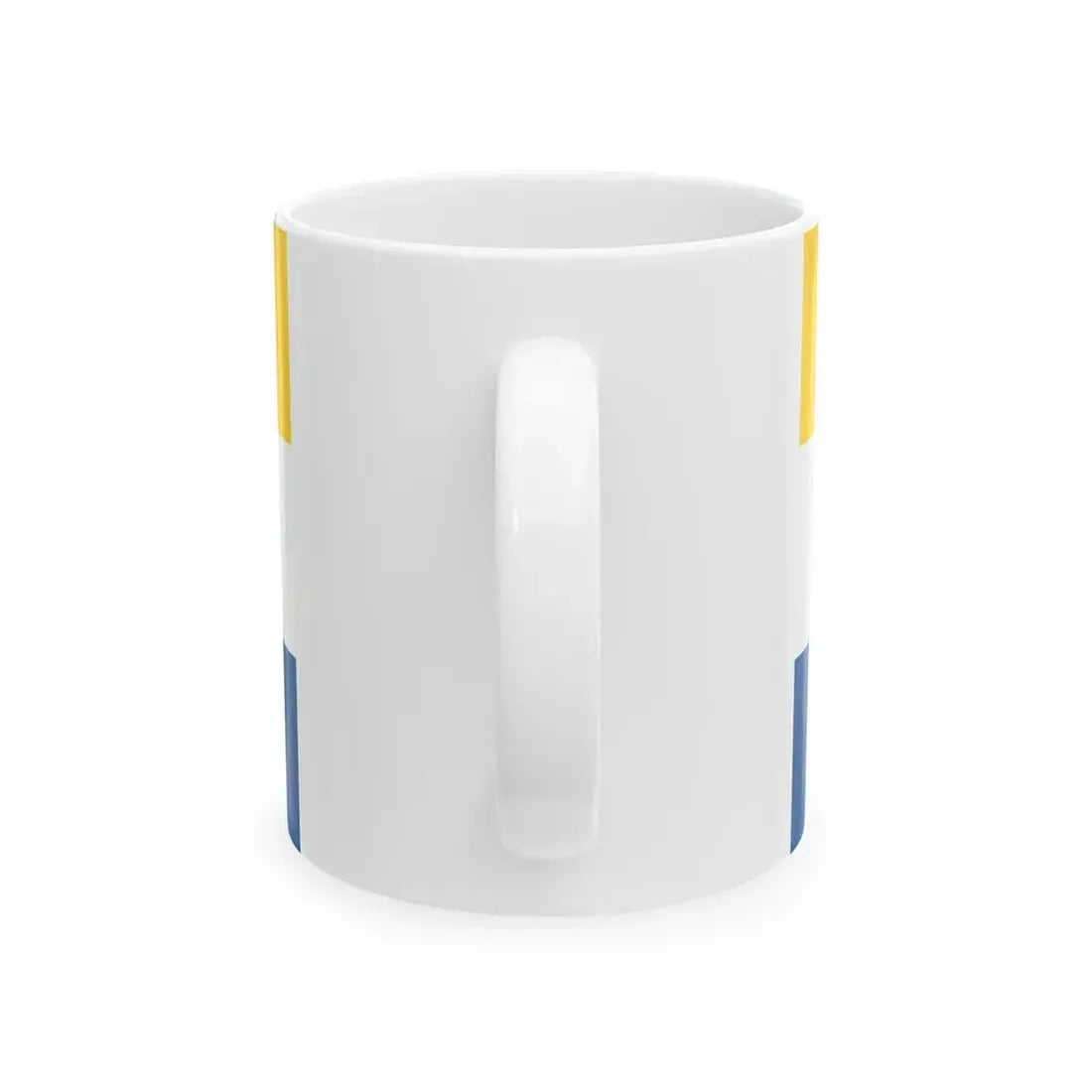 Flag of Tornedalians 2007 (Finland) White Coffee Mug - Go Mug Yourself
