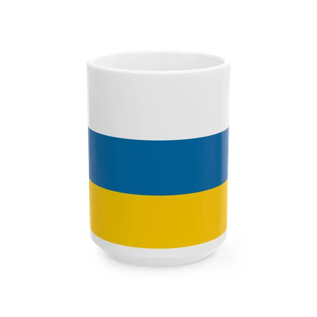 Flag of Tornedalians (Finland) White Coffee Mug 15oz - Go Mug Yourself