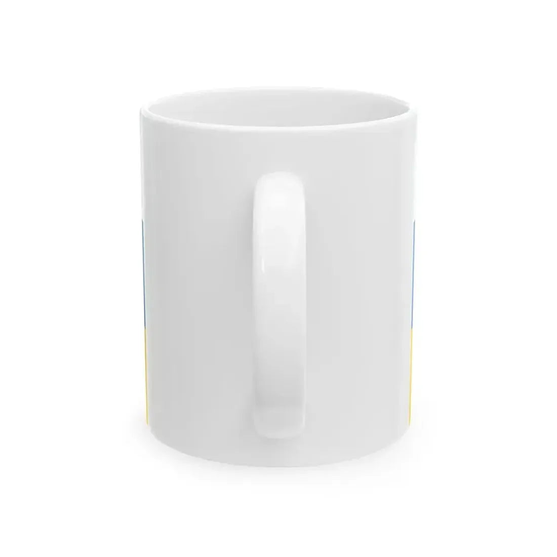 Flag of Tornedalians (Finland) White Coffee Mug - Go Mug Yourself