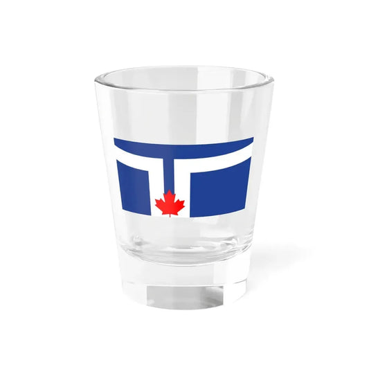 Flag of Toronto Canada - Shot Glass 1.5oz 1.5oz - Go Mug Yourself