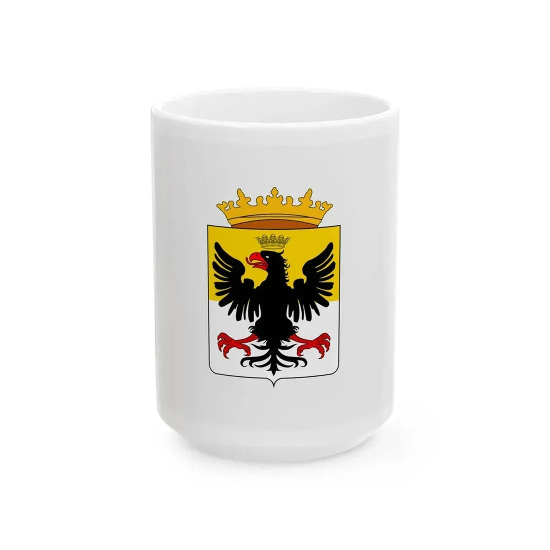 Flag of Torriglia 1547-1797 (Italy) White Coffee Mug 15oz - Go Mug Yourself