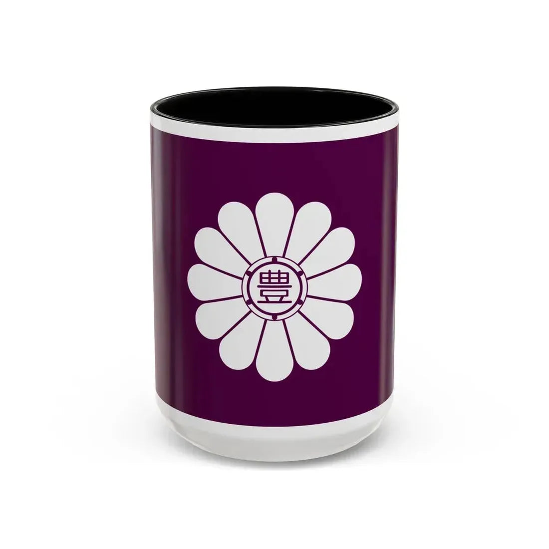 Flag of Toshima Tokyo Japan - Accent Coffee Mug 15oz Black - Go Mug Yourself