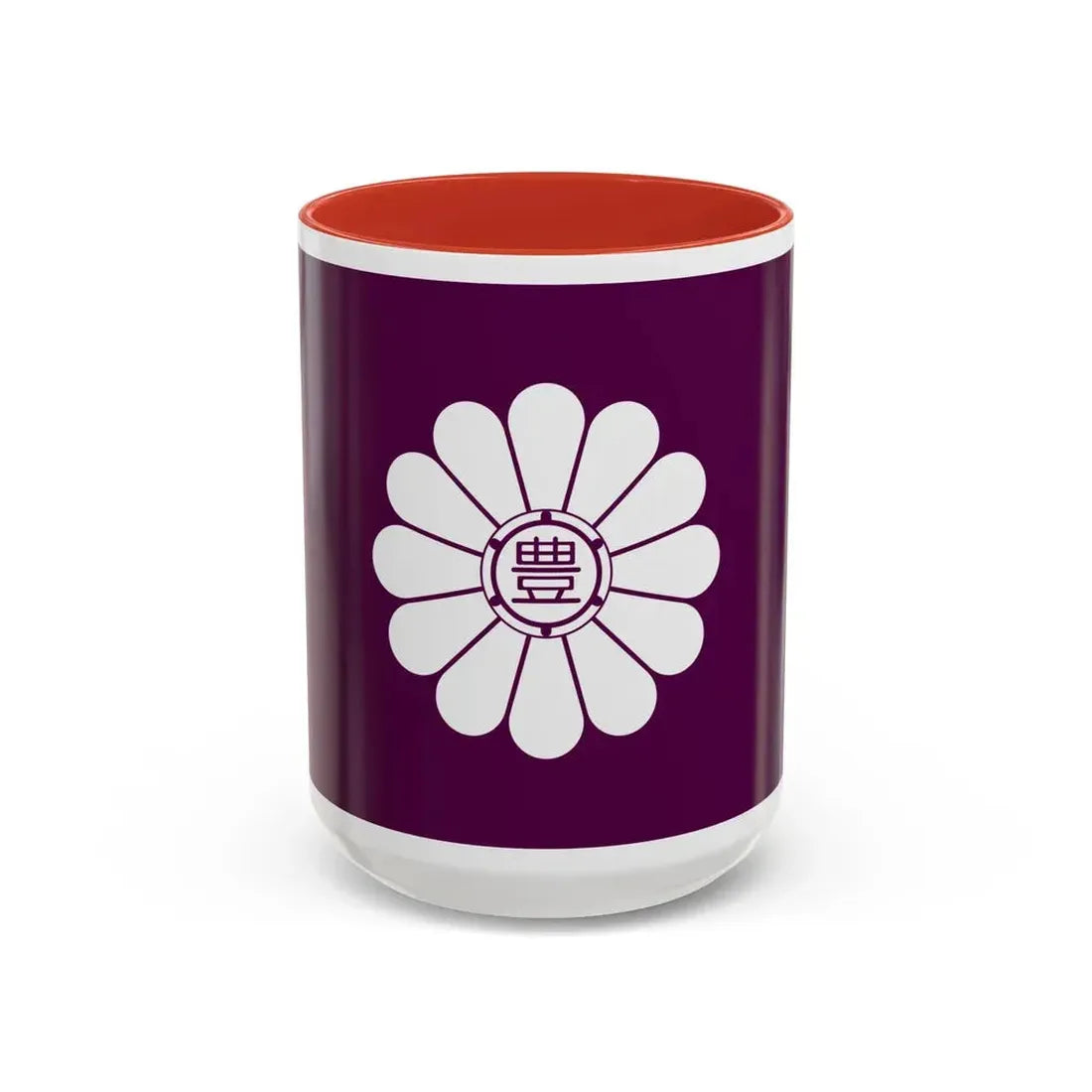 Flag of Toshima Tokyo Japan - Accent Coffee Mug 15oz Red - Go Mug Yourself