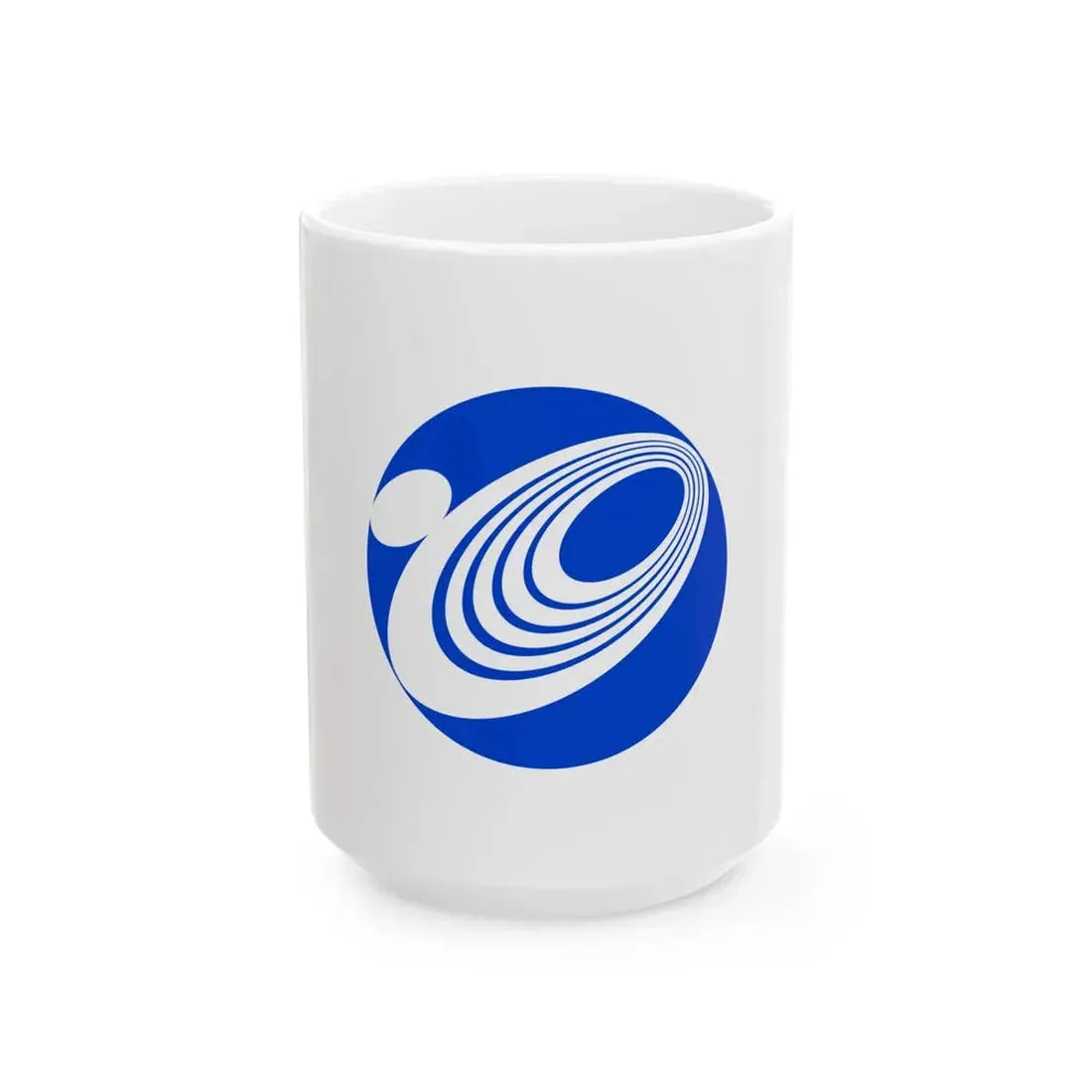 Flag of Toshima Village Tokyo (Japan) White Coffee Mug 15oz - Go Mug Yourself