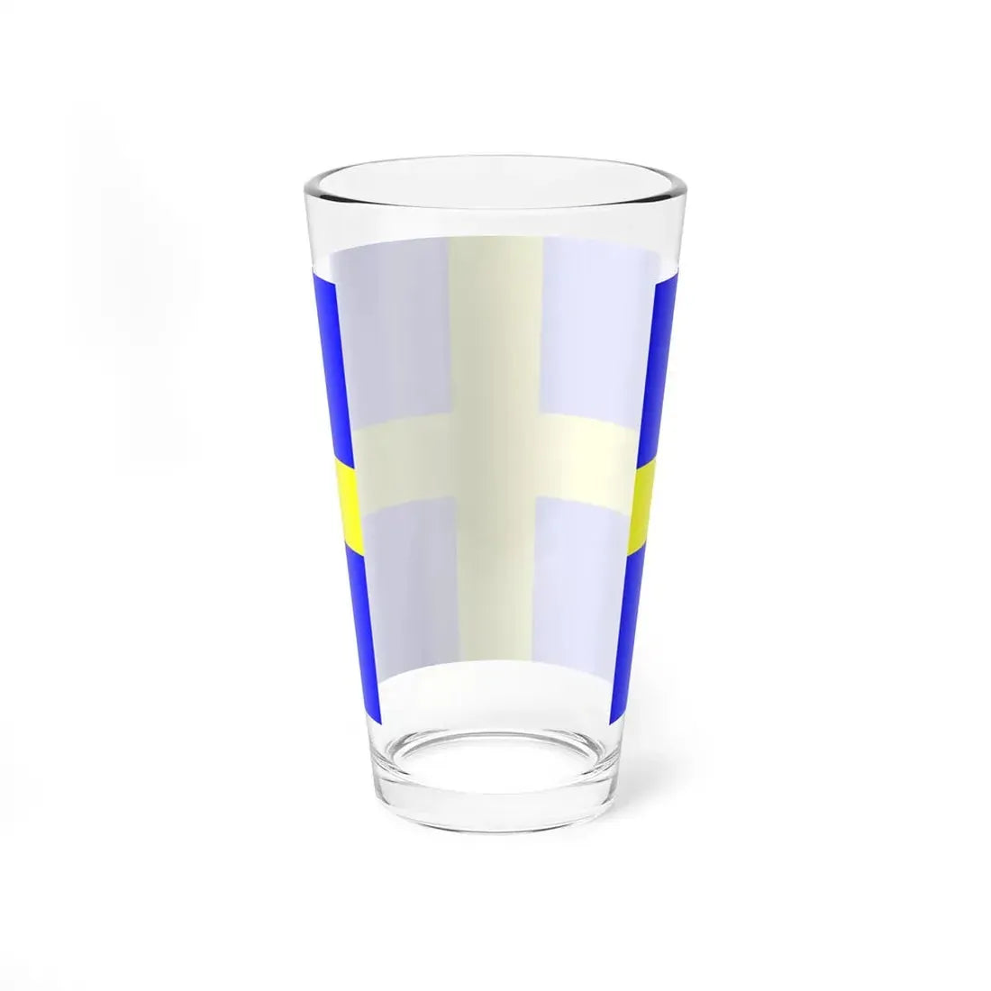 Flag of Toulon (France) Pint Glass 16oz - Go Mug Yourself