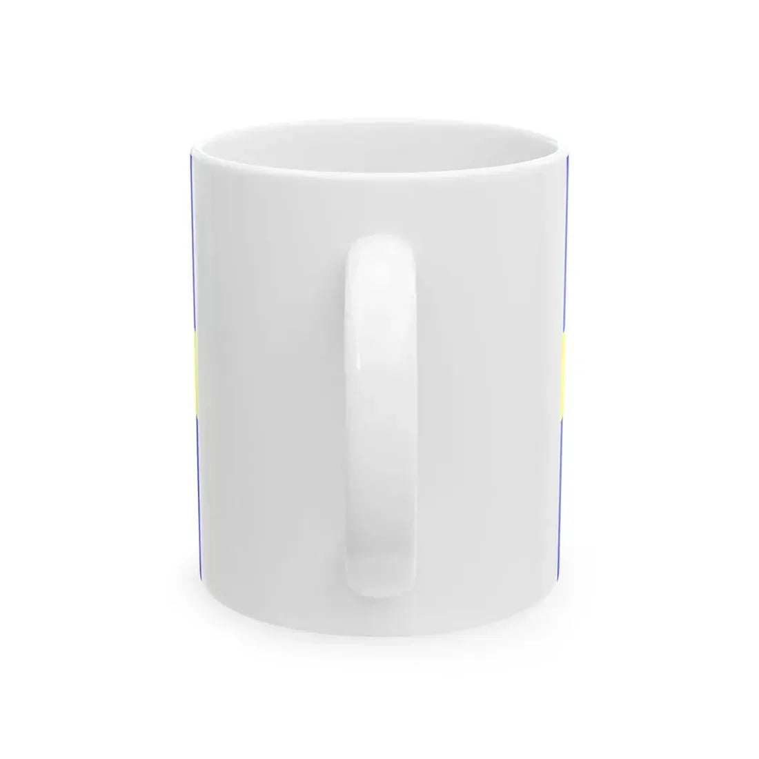 Flag of Toulon (France) White Coffee Mug - Go Mug Yourself