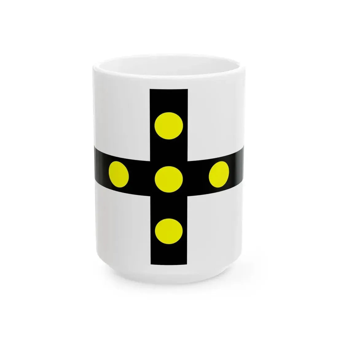 Flag of Tourcoing (France) White Coffee Mug 15oz - Go Mug Yourself