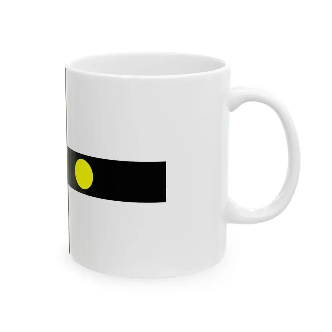 Flag of Tourcoing (France) White Coffee Mug - Go Mug Yourself