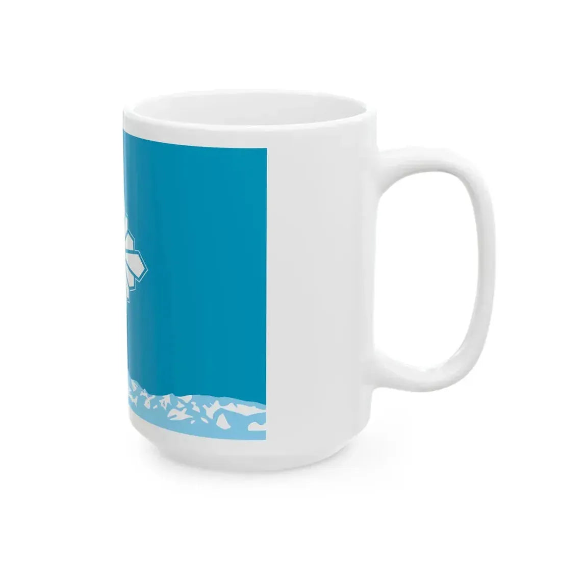 Flag of Toyama Toyama (Japan) White Coffee Mug - Go Mug Yourself