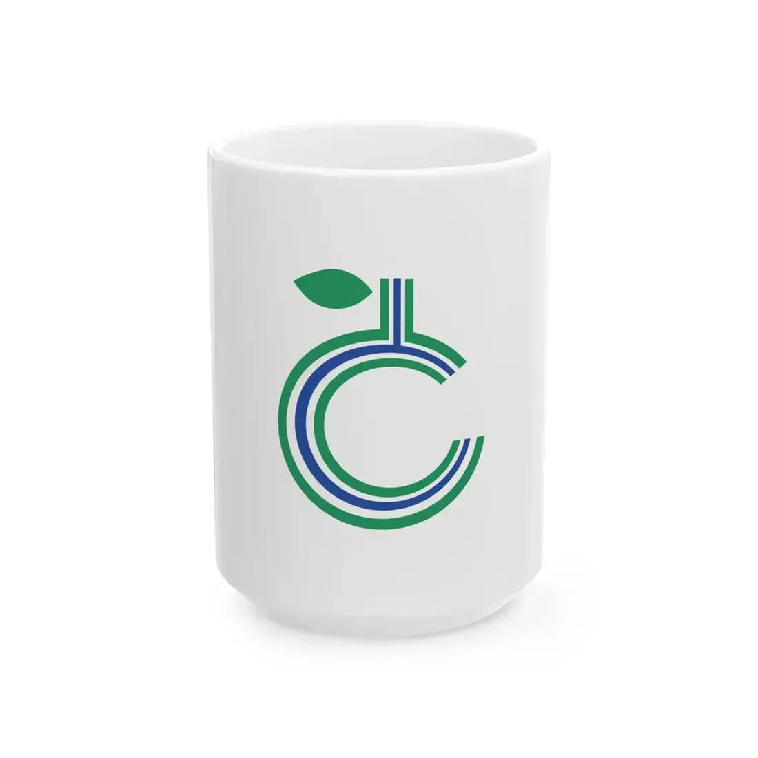 Flag of Toyohira Ward Sapporo Hokkaido (Japan) White Coffee Mug 15oz - Go Mug Yourself