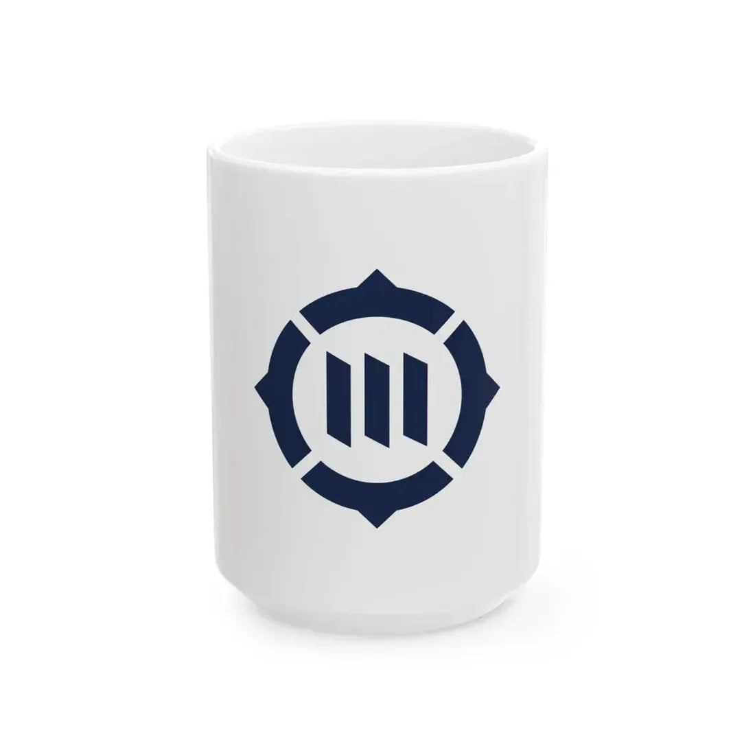 Flag of Toyokawa Aichi (Japan) White Coffee Mug 15oz - Go Mug Yourself