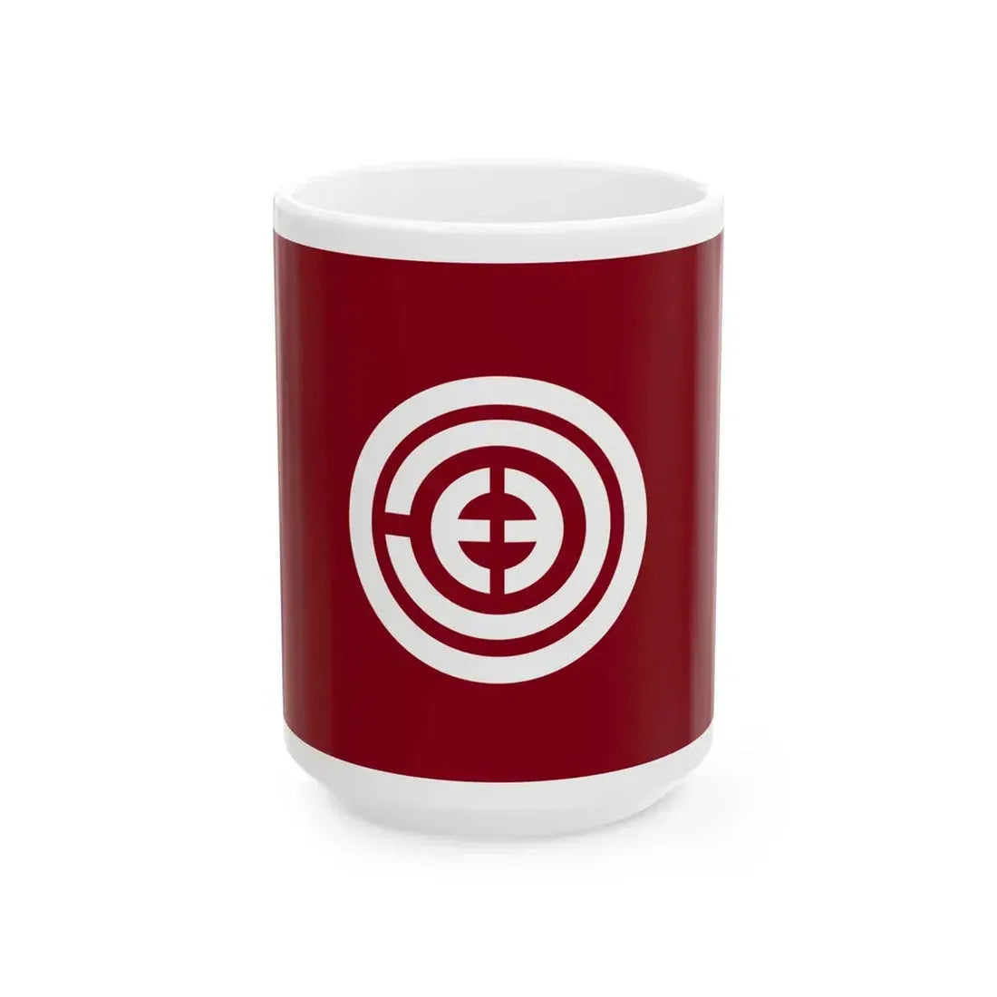 Flag of Toyokoro Hokkaido (Japan) White Coffee Mug 15oz - Go Mug Yourself