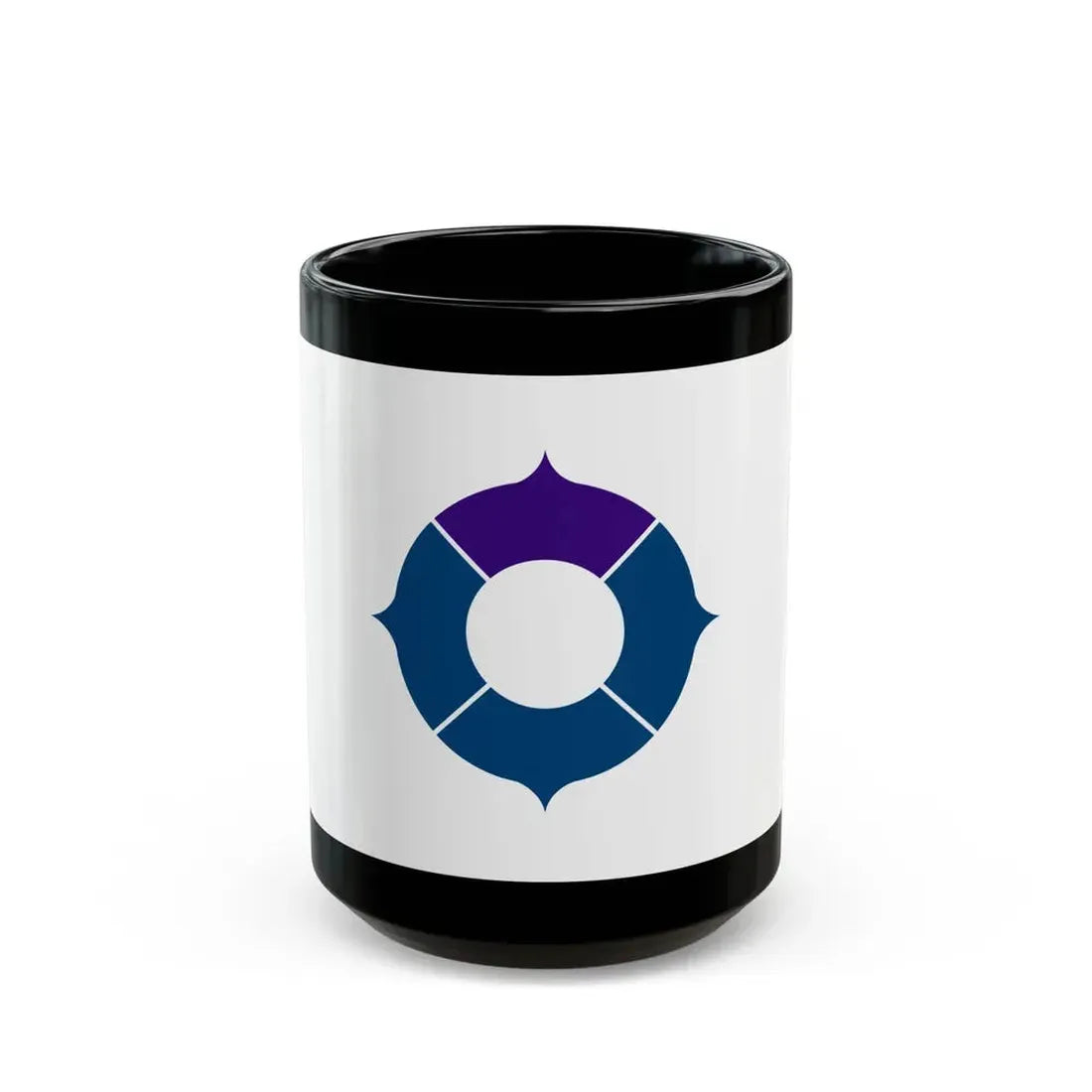 Flag of Toyonaka Osaka Japan - Black Coffee Mug 15oz - Go Mug Yourself