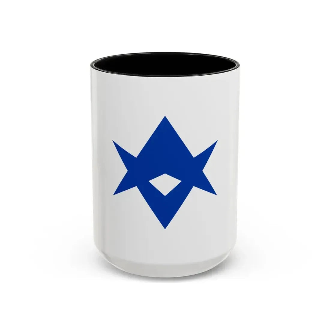 Flag of Toyota Aichi Japan - Accent Coffee Mug 15oz Black - Go Mug Yourself