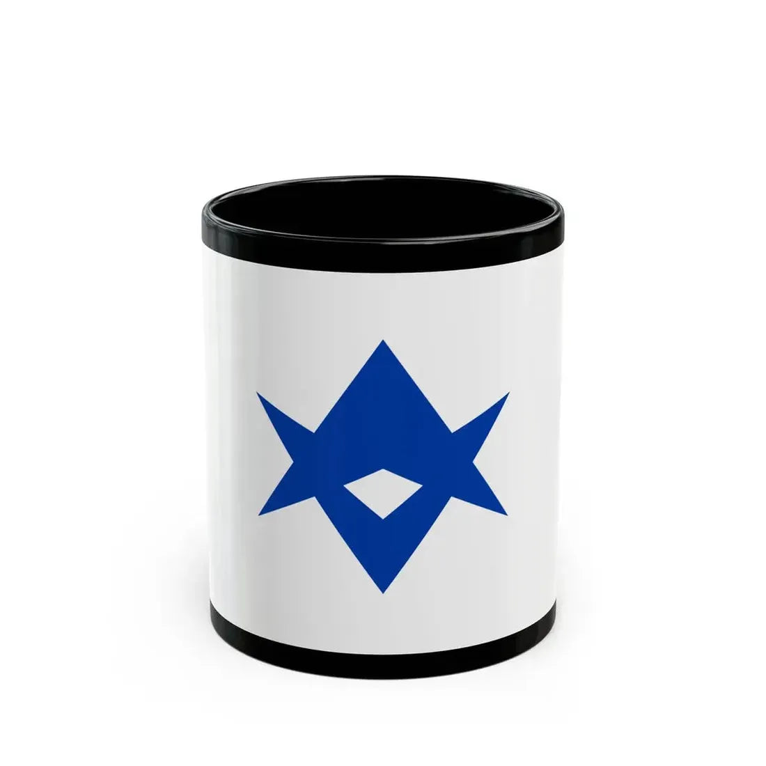 Flag of Toyota Aichi Japan - Black Coffee Mug 11oz - Go Mug Yourself