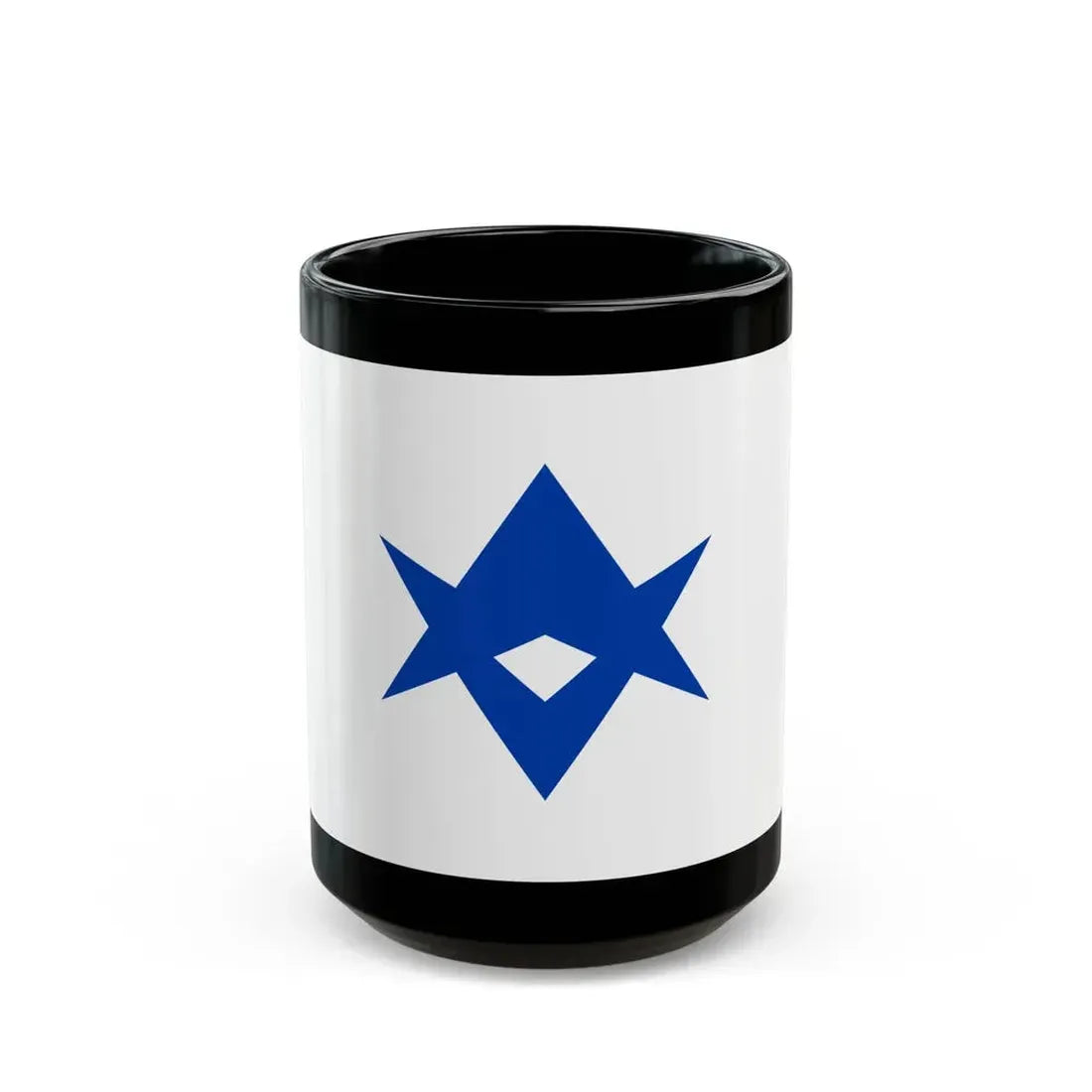 Flag of Toyota Aichi Japan - Black Coffee Mug 15oz - Go Mug Yourself