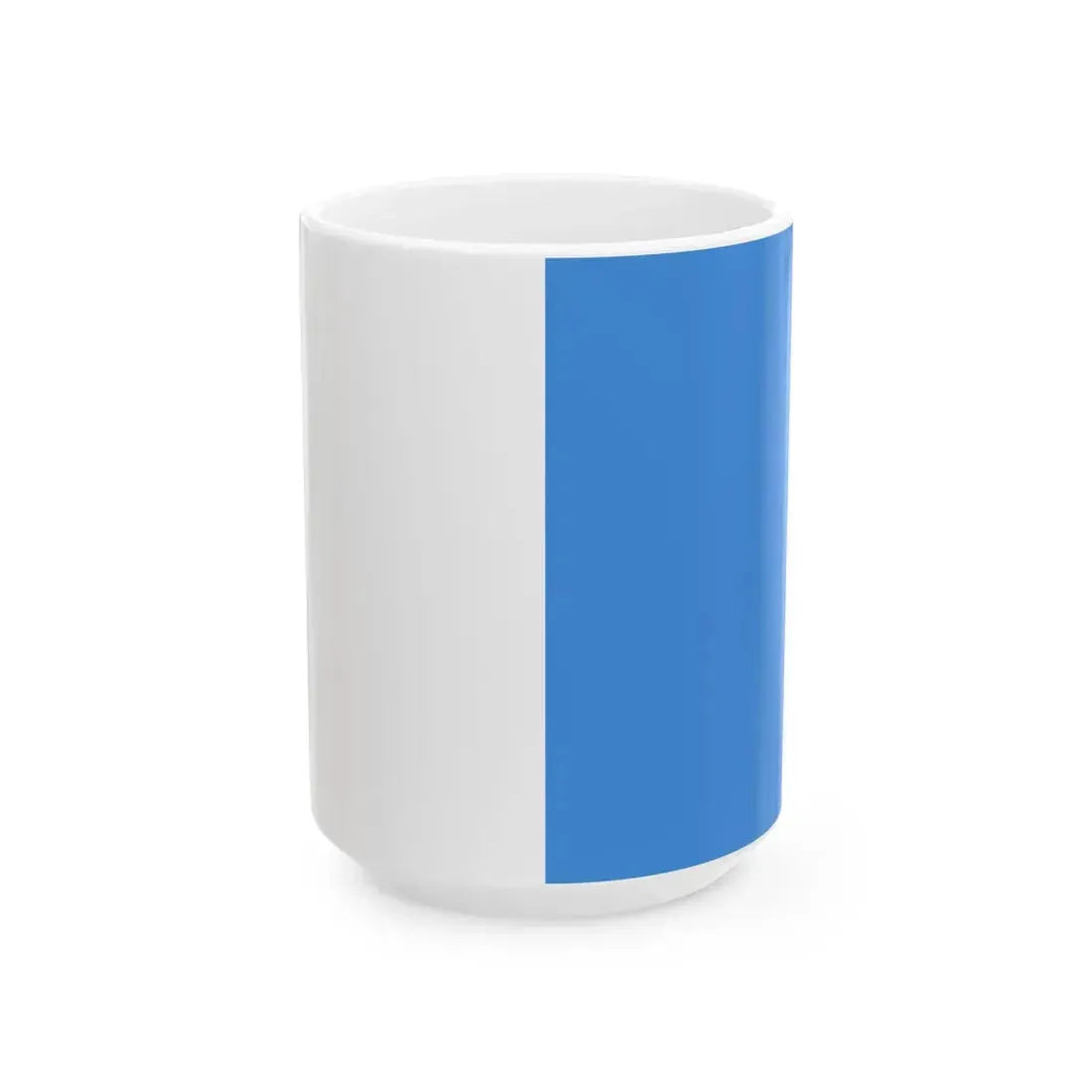Flag of Trani (Italy) White Coffee Mug 15oz - Go Mug Yourself