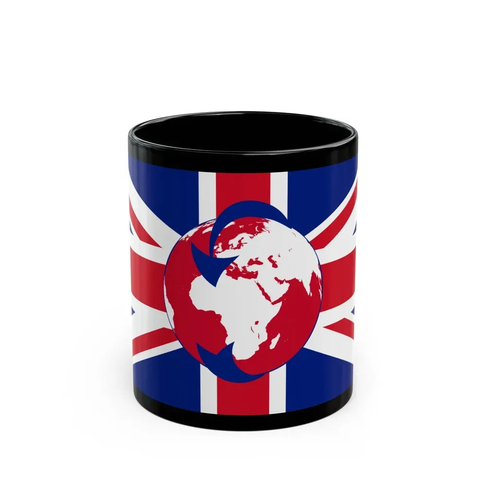 Flag of Transglobe Expedition - Black Coffee Mug 11oz - Go Mug Yourself