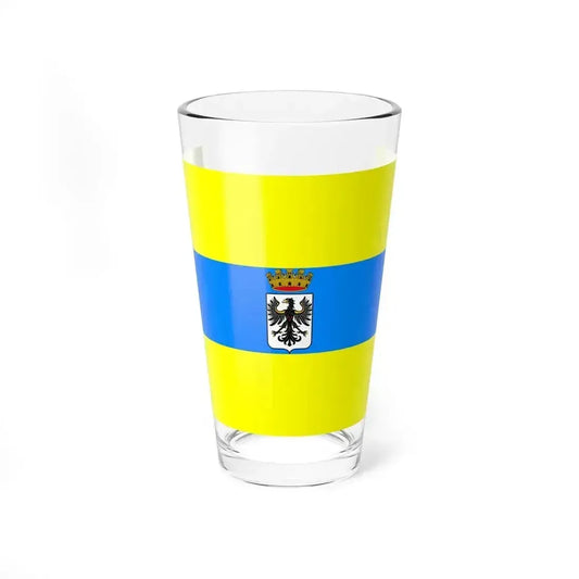 Flag of Trento Italy - Pint Glass 16oz 16oz - Go Mug Yourself