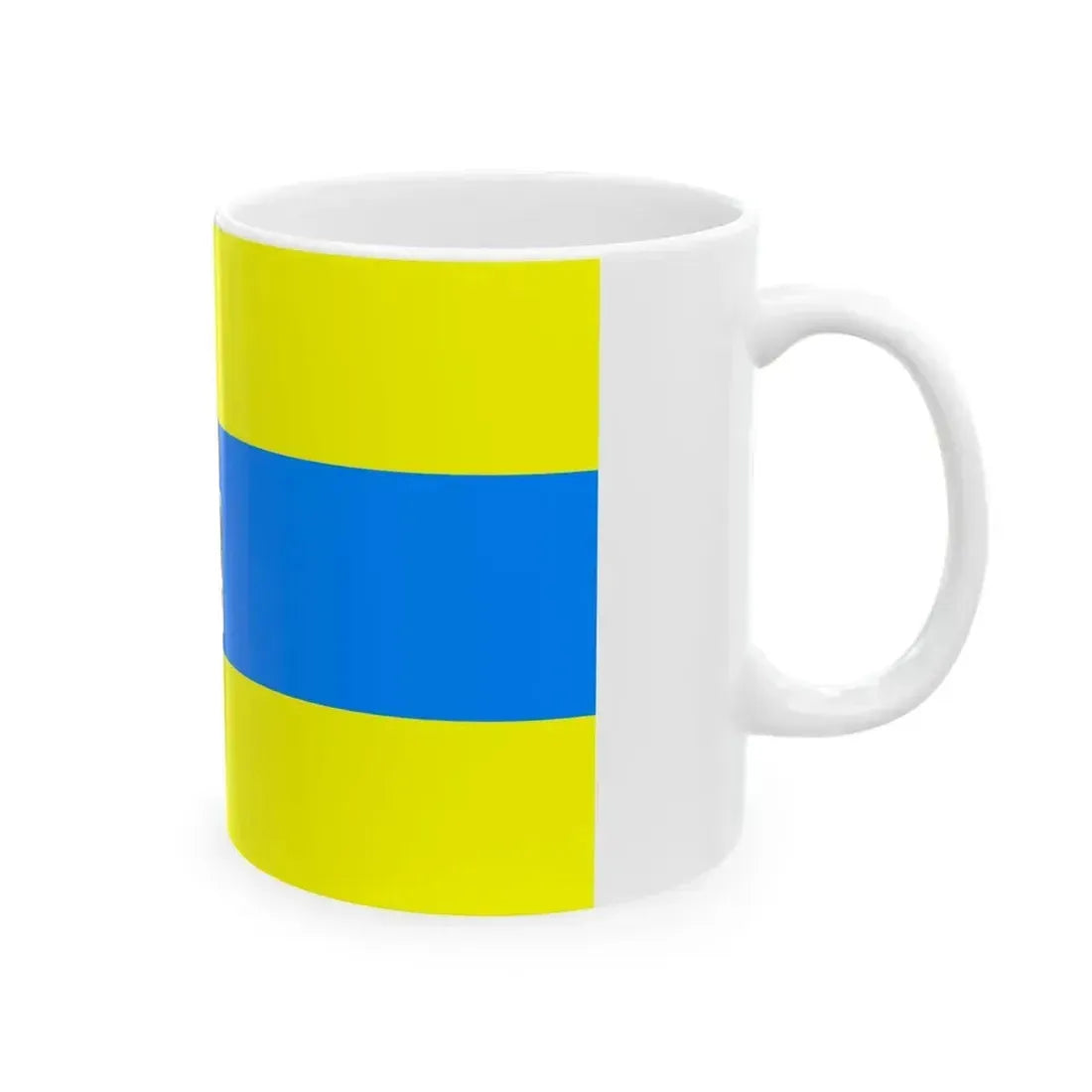 Flag of Trento (Italy) White Coffee Mug - Go Mug Yourself