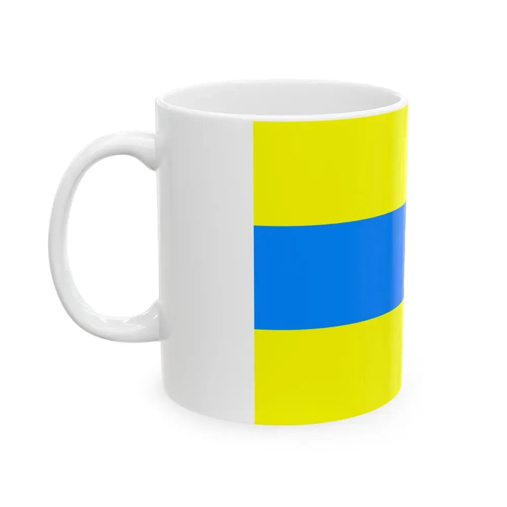 Flag of Trento Italy - White Coffee Mug - Go Mug Yourself