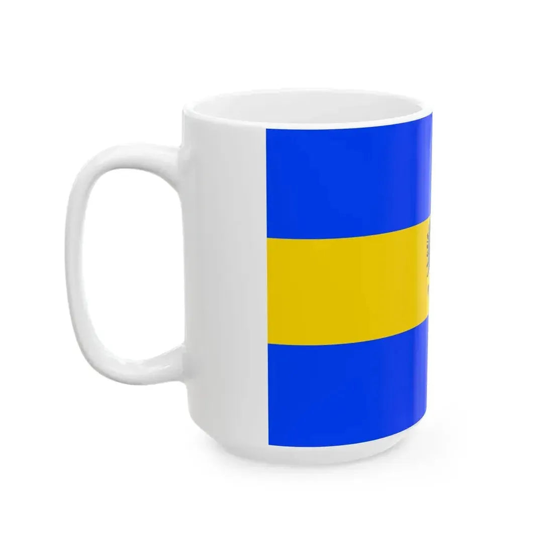 Flag of Trento mod. Vittoriale (Italy) White Coffee Mug - Go Mug Yourself