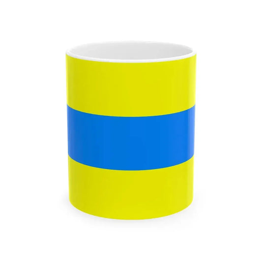 Flag of Trento without CoA (Italy) White Coffee Mug 11oz - Go Mug Yourself