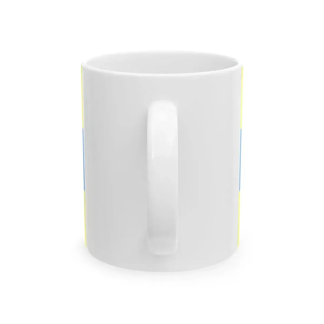 Flag of Trento without CoA (Italy) White Coffee Mug - Go Mug Yourself