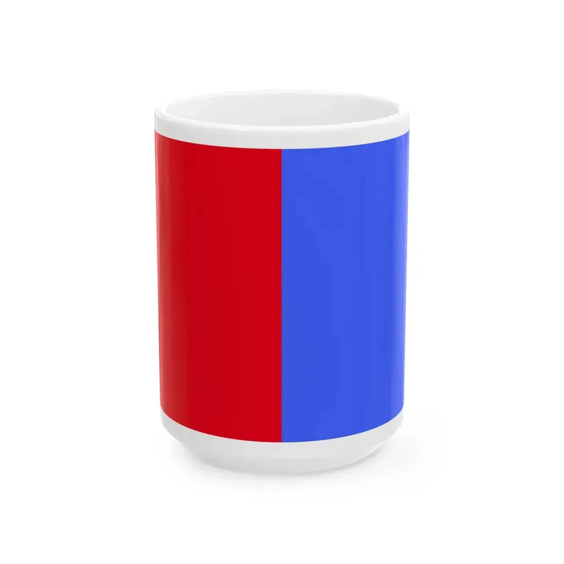 Flag of Tricase (Italy) White Coffee Mug 15oz - Go Mug Yourself