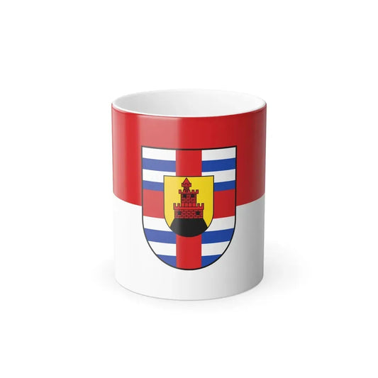Flag of Trier Saarburg Germany - Color Changing Coffee Mug 11oz - Go Mug Yourself