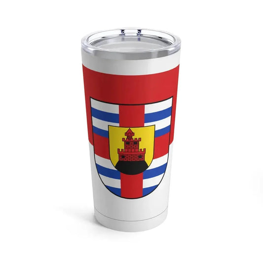 Flag of Trier Saarburg Germany - Tumbler 20oz 20oz - Go Mug Yourself