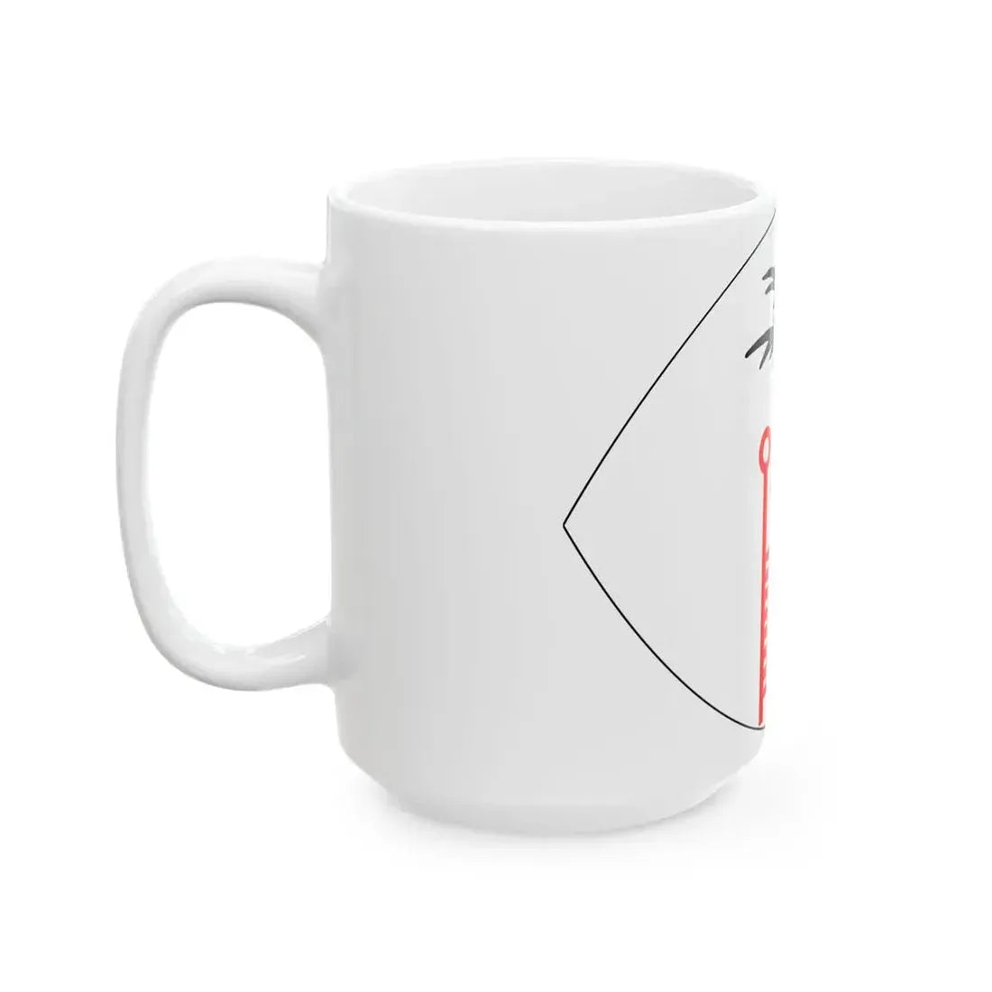 Flag of Tripoli 1350 as reported by the Book of All Kingdoms (Libya) White Coffee Mug - Go Mug Yourself