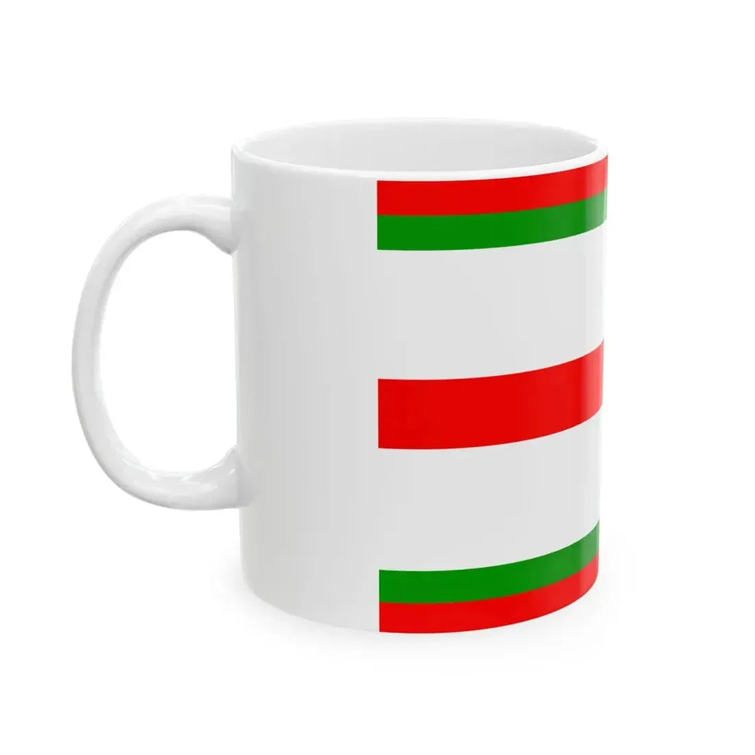 Flag of Tripoli reported 1771 (Libya) White Coffee Mug - Go Mug Yourself