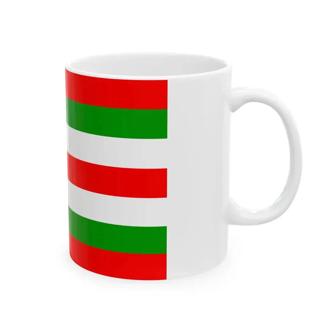Flag of Tripoli reported (Libya) White Coffee Mug - Go Mug Yourself