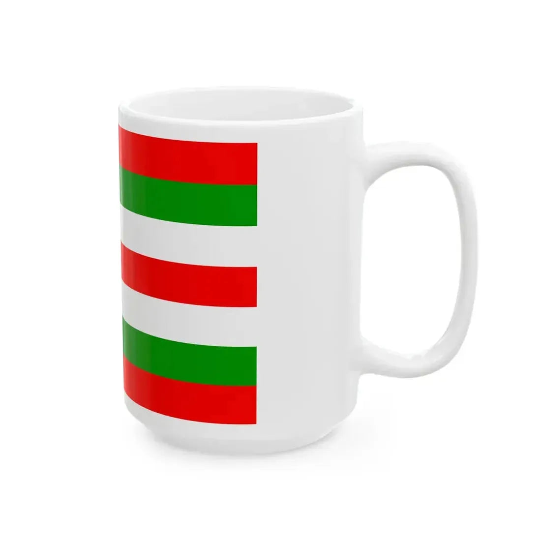 Flag of Tripoli reported (Libya) White Coffee Mug - Go Mug Yourself