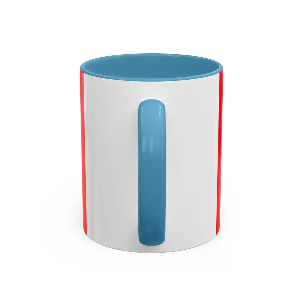 Flag of Troms Norway - Accent Coffee Mug - Go Mug Yourself