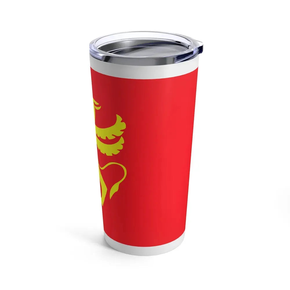 Flag of Troms Norway - Tumbler 20oz - Go Mug Yourself