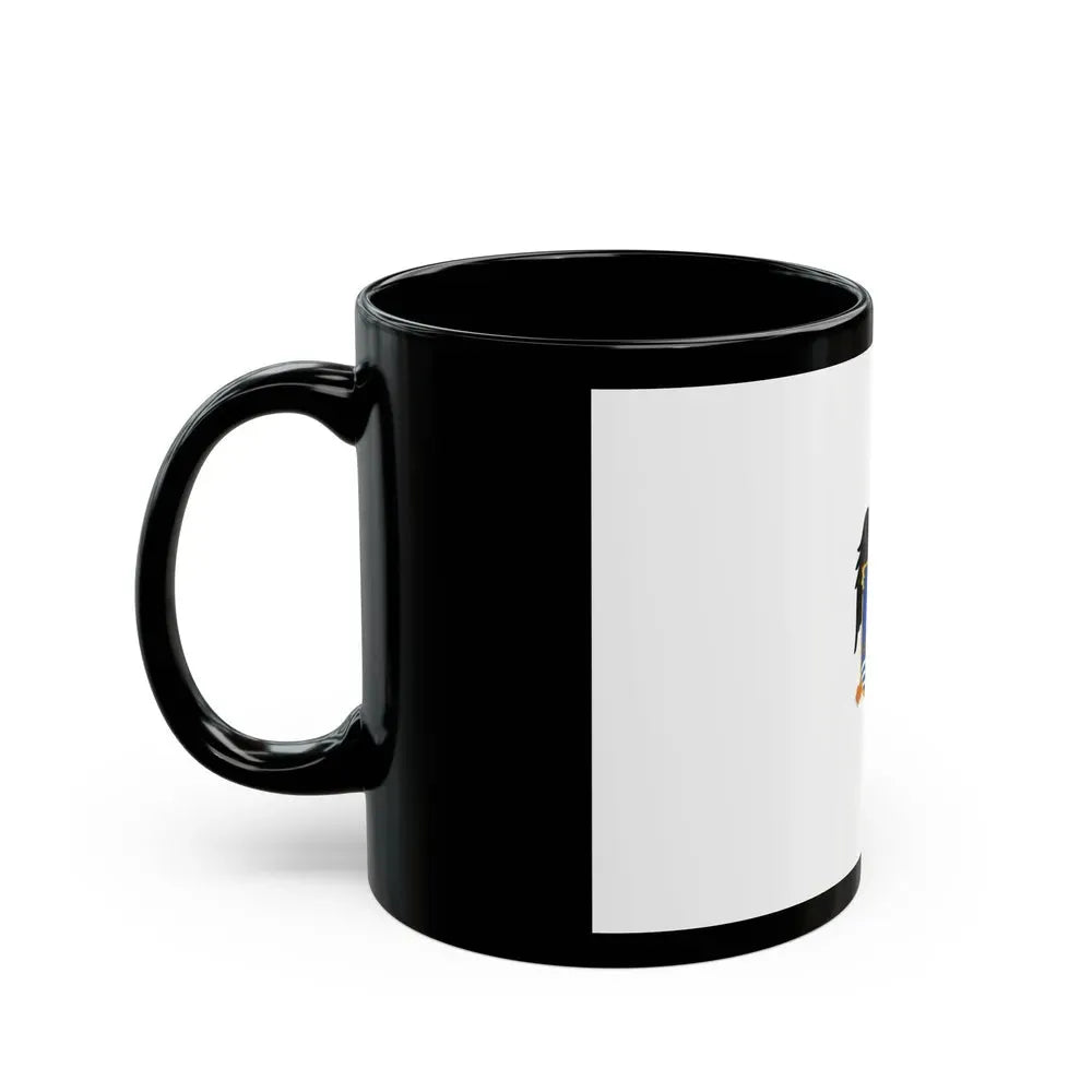 Flag of Trujillo capital of the La Libertad Region Peru - Black Coffee Mug - Go Mug Yourself