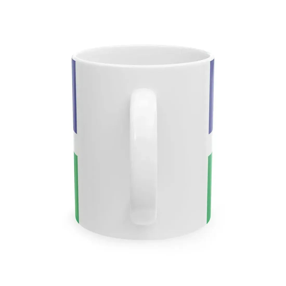 Flag of Tsageri Municipality (Georgia) White Coffee Mug - Go Mug Yourself